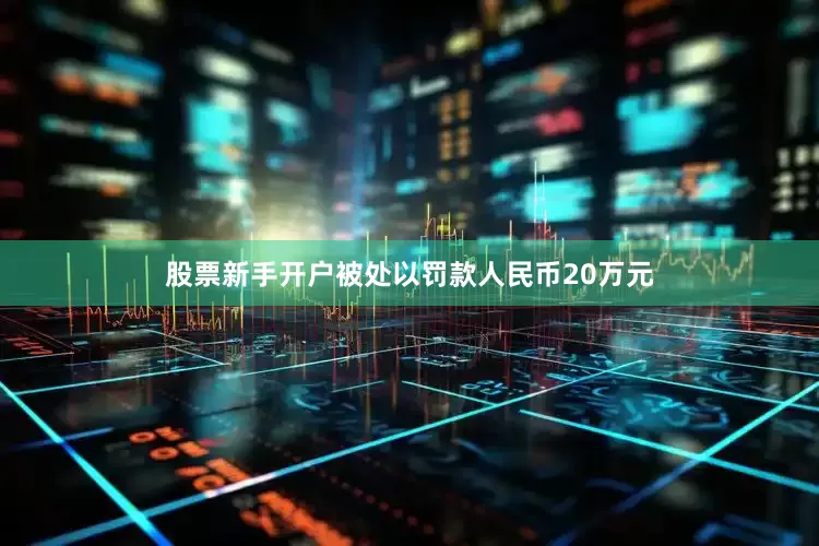 股票新手开户被处以罚款人民币20万元